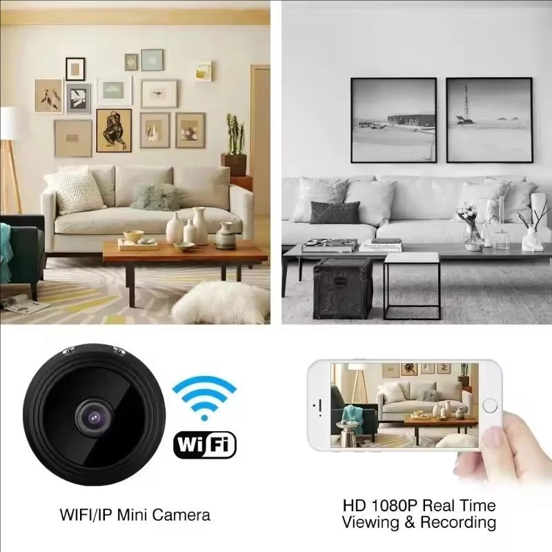 A9 WiFi Mini Camera Wireless Video Recorder Security Protection Camera Smart Home Monitoring Camera For Infants And Pets - Shoppiline