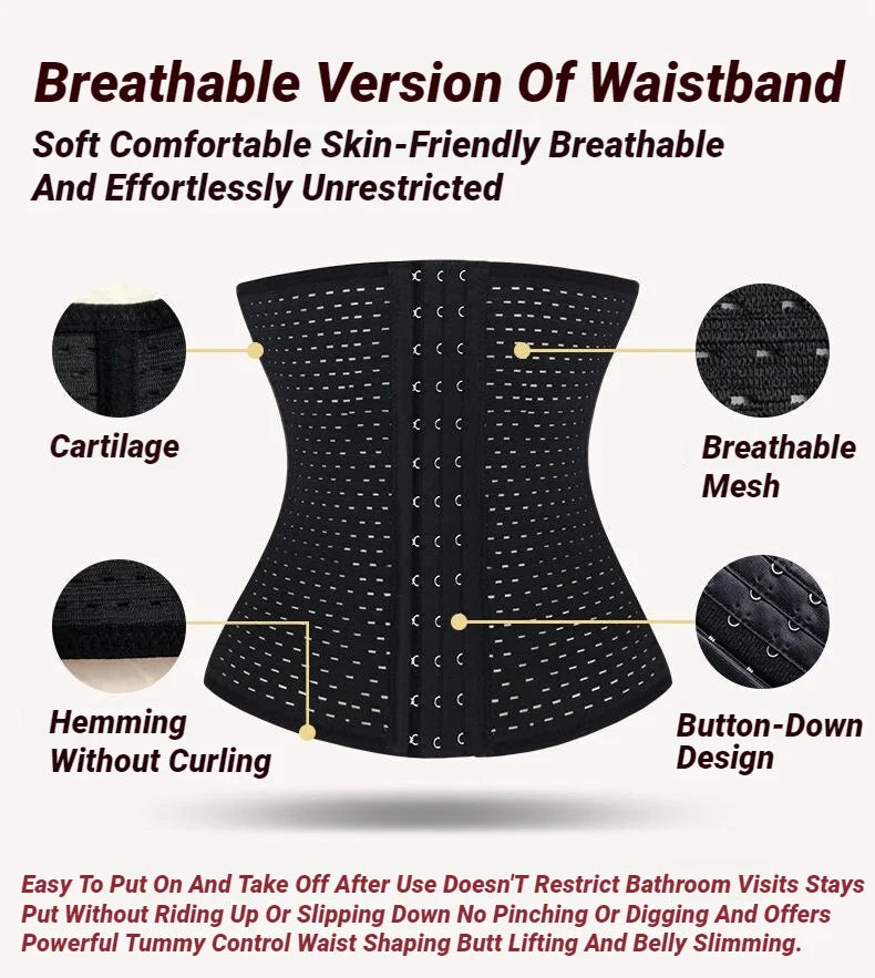 Postpartum Corset Women Body Shapewear Black Belly Band Tummy Slimming Shaping Shaper Flat Belly