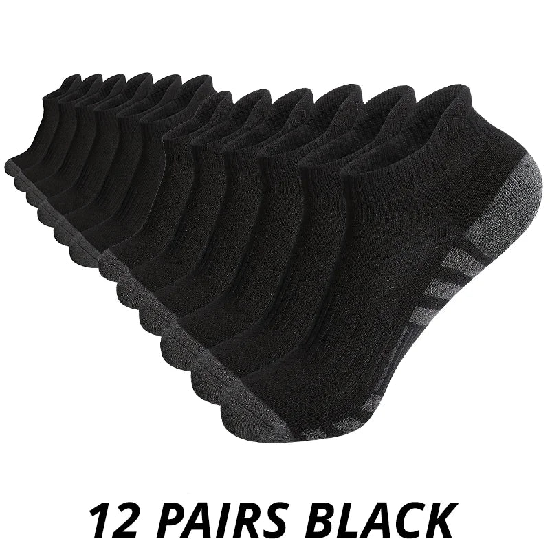 6/12 paires de chaussettes de sport pour hommes, de haute qualité, confortables, antidérapantes, pour le football, grande taille, nouveau style