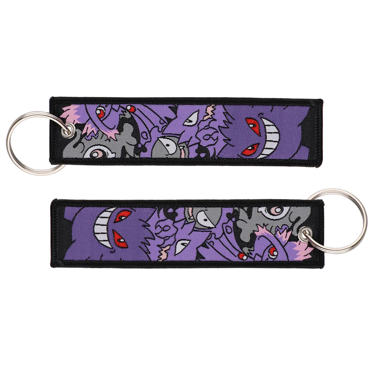 Anime Gengar Cute Key Tag Keychains Women Cool Mewtwo Keychain for Car Motorcycles Keys Keyring Men Holder Jewelry Gifts 1PCS