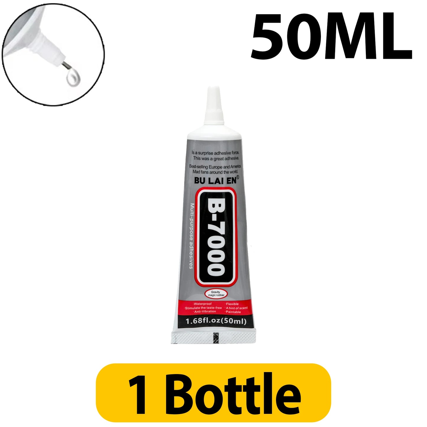 1/5Pcs B7000 Glue Mobile Phone Screen Superglue T-7000 Adhesive Telephone Glass Glue Repair Point Diamond Jewelry DIY Glue Tools