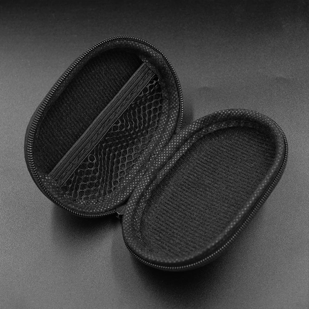 Earphone Storage Bag Square Headset Box Indoor Outdoor Travelling Earphones Storaging Case Accessories with Zipper