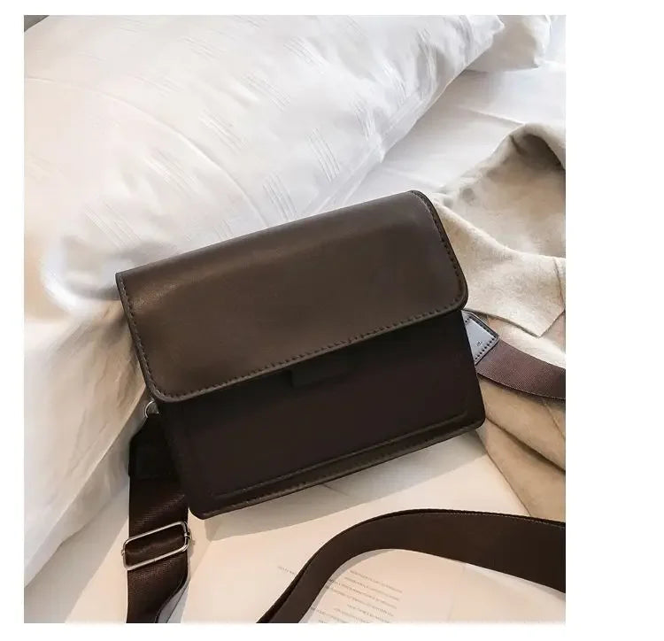 Fashion Damen Umhängetasche PU Leder Kleine Schulter-Messenger-Handtasche für Reisen