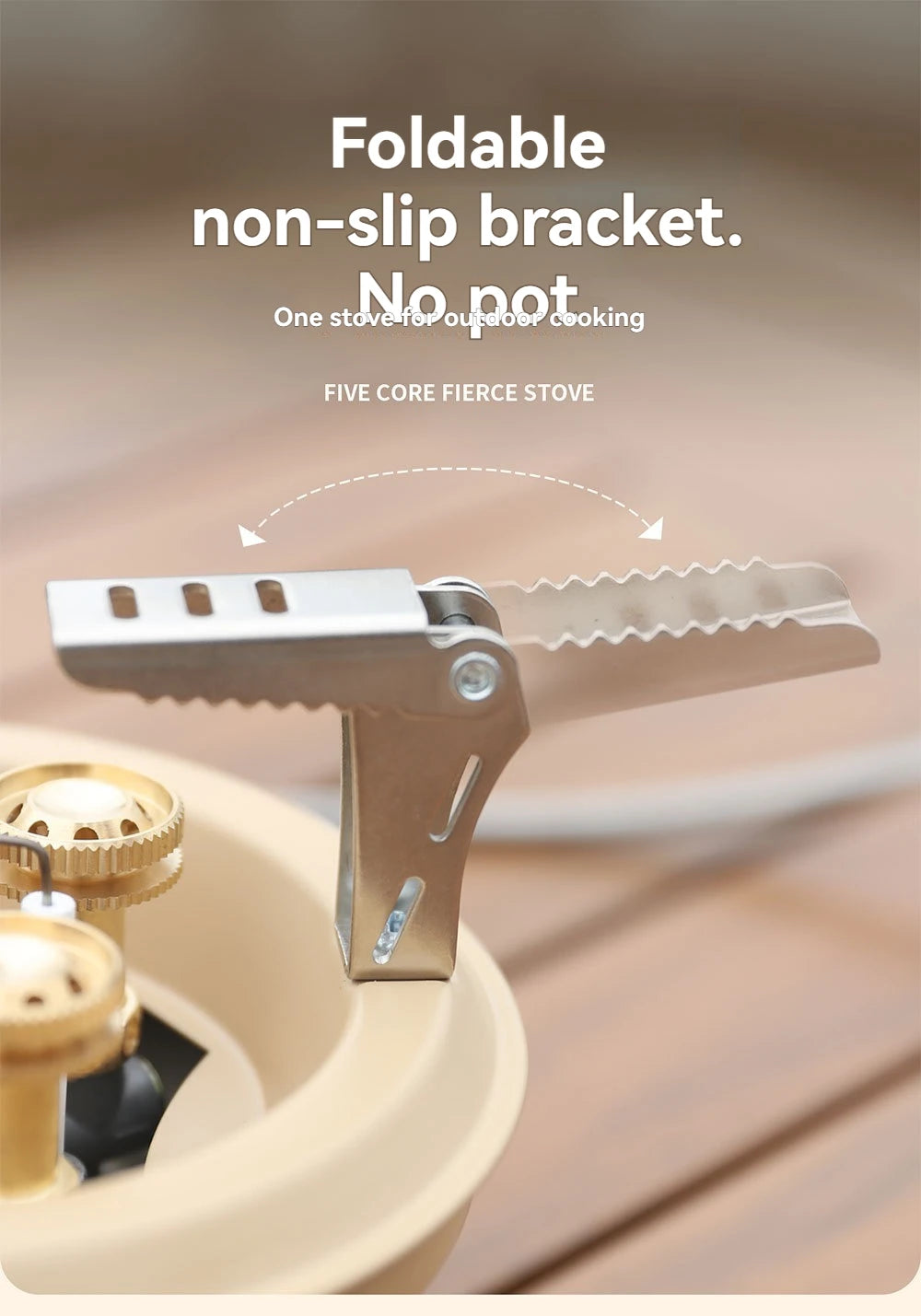 BRS Outdoor BRS-201A Five Core Fierce Stove Fierce Stove Five Star Stove Camping Barbecue Tool