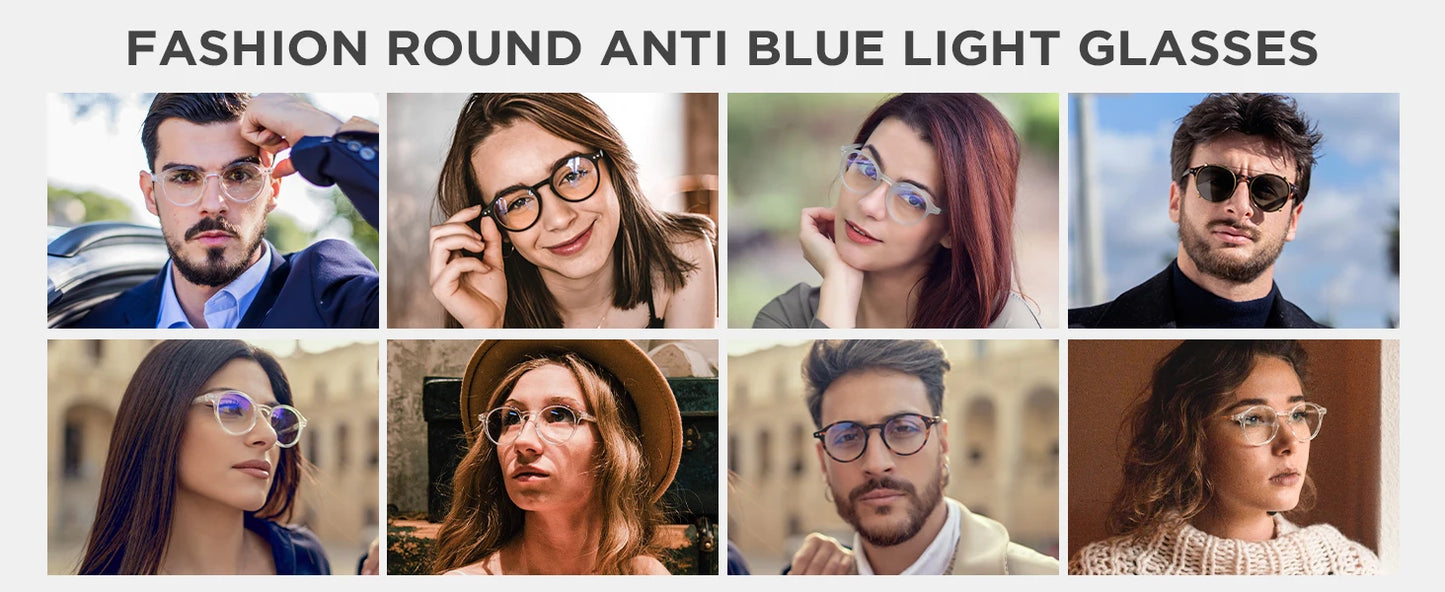 ZENOTTIC  Anti Blue Light Blocking Reading Glasses Women Men Anti-Glare Presbyopic Computer Eyeglasses Diopter from +0 to +4.0