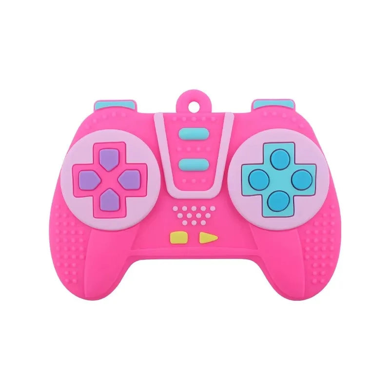 Neues Baby-Beißspielzeug, Gamecontroller-Form, Silikon-Beißspielzeug für Babys 6-12 Monate, Geschenke, Sensorisch, Pädagogisch