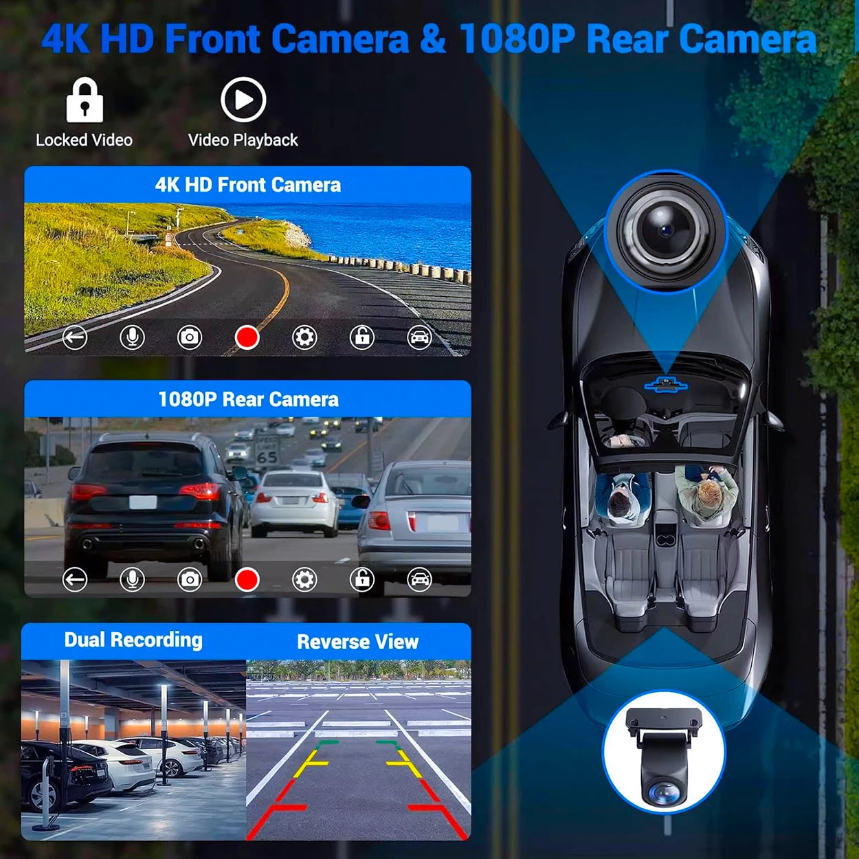 Pionray 7/10 inches android auto Universal Portable CarPlay for Car Screen Car Radio Video Wireless Carplay Screen for Apple - Shoppiline