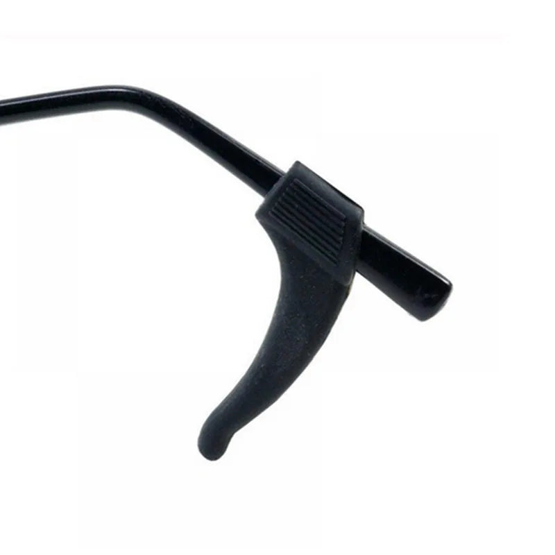 10/20/30/100pcs Anti-slip Silicone Ear Grip Glasses Eyeglasses Leg Ear Hook Stopper Bracket Fastener Accessories Temple Tip