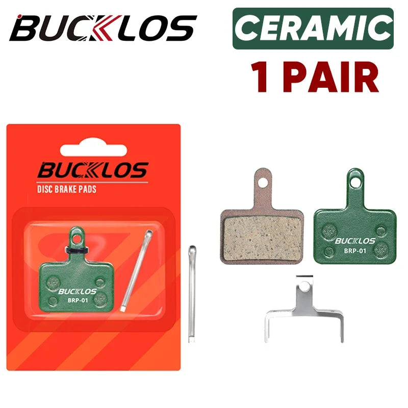 Ceramic Brake Pads BUCKLOS MTB Bike Hydarulic Disc Brake Pads For SHIMANO MT200 B01S B05S Mountain Road Bike Brake Pad Disc Part