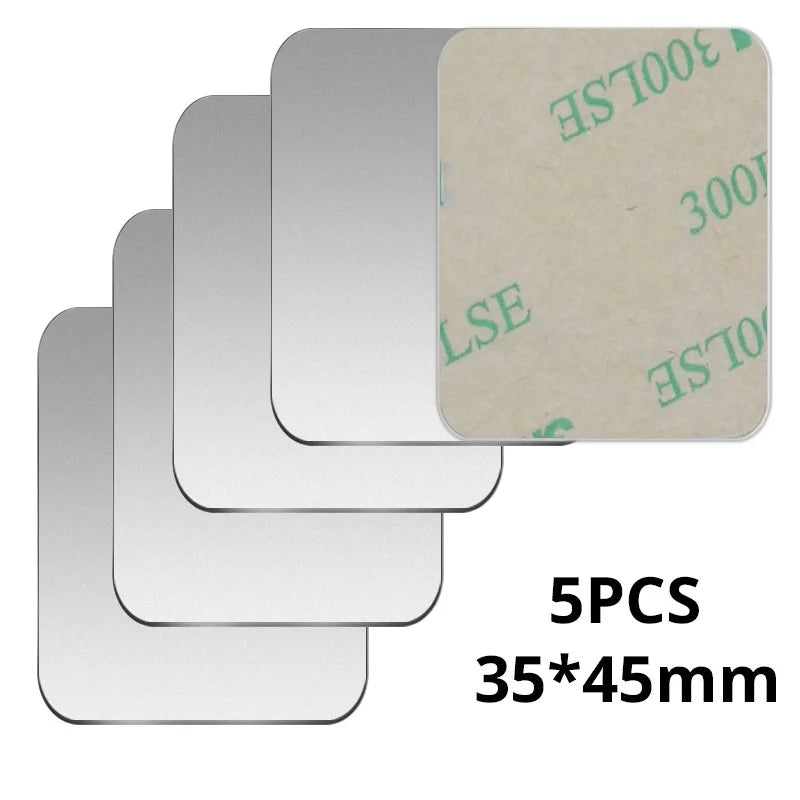 5/10pcs Phone Metal Plates for Magsafe Cellphone Holder Iron Sheet Universal Sticker Disk Mount for iPhone 17 16 15 Pro Samsung