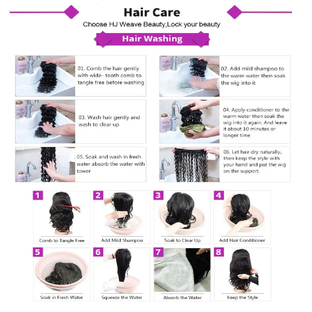 300 % Dichte 13x6 HD Transparent Loose Deep Wave Lace Frontal Perücke Brasilianisch 40 46 Zoll 13x4 360 Lockige Lace Front Perücken Für Frauen