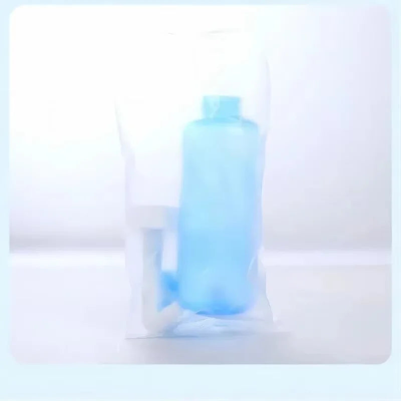 1 pièce bouteille de lavage nasal 300ml adulte et enfant cavité nasale et bouteille de lavage nasal solution saline physiologique rhinite manuelle