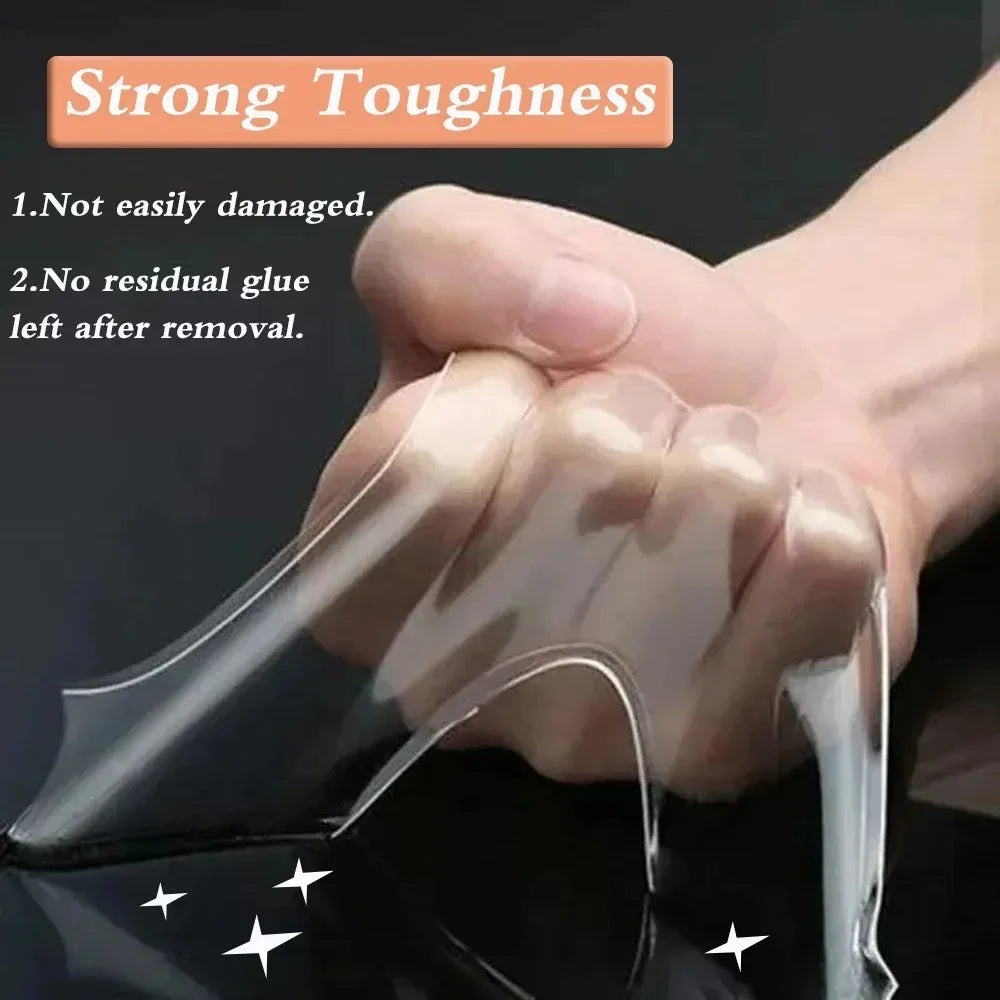 Double Sided Nano Tape Extra Strong Decorative Adhesive Tape Thickened Transparent Waterproof Tape Glue Useful Things for Home