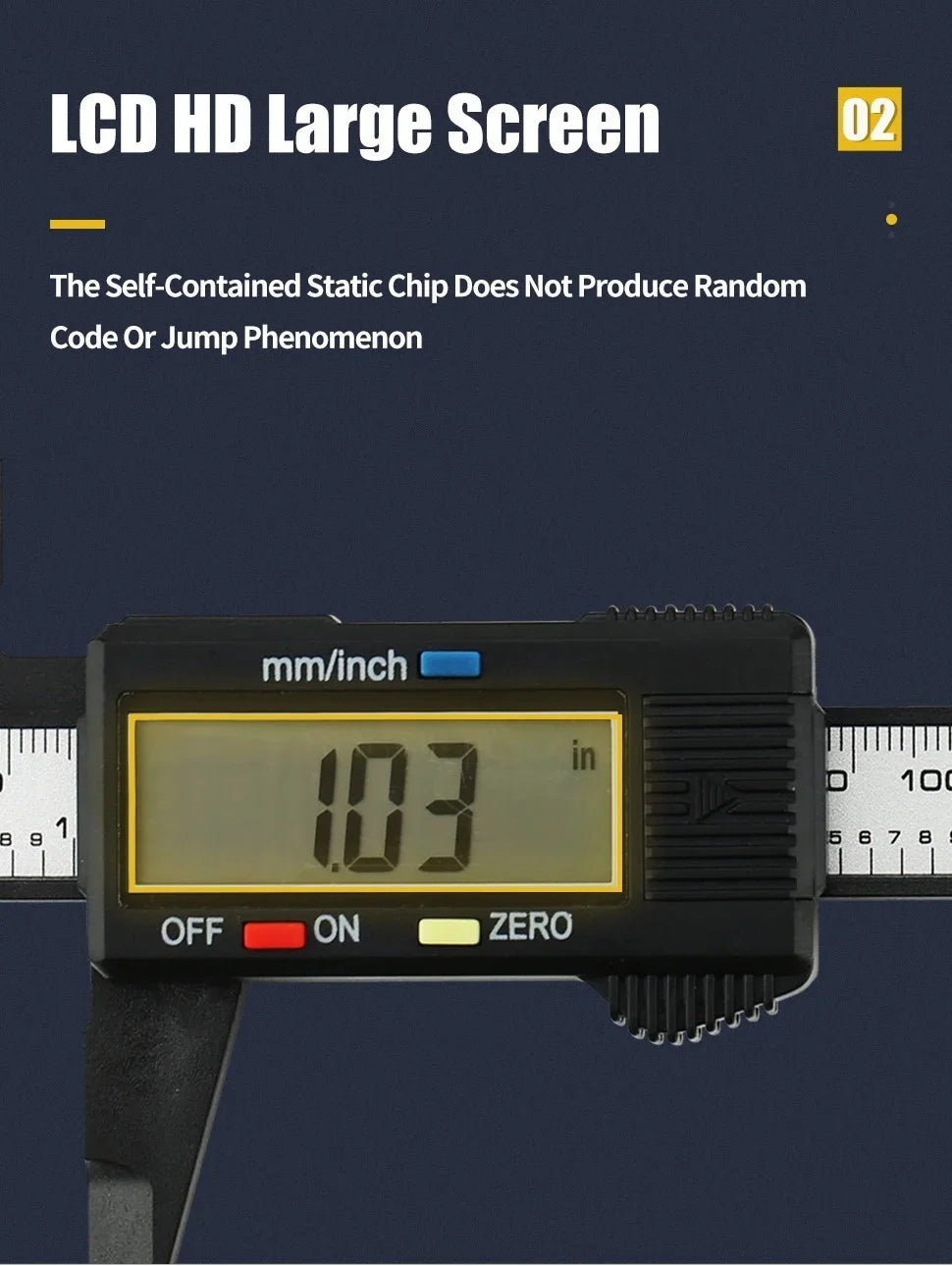 Measuring Tools Electronic Digital Caliper LCD Display Measurement Tools Carbon Fiber Dial Vernier Caliper Professional Rulers