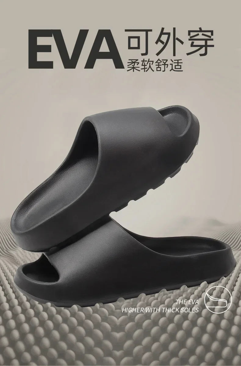 Big Size 47 48 49 Men's Casual Shoes Men and Women EVA Soft-soled Lightweight Home Slippers High-quality Exclusive Brand Slides