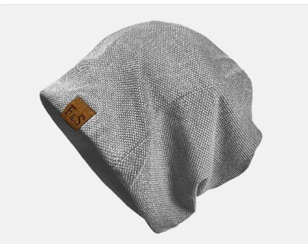 Pile pile hat, casual knitted hat, spring and autumn winter velvet addition, men's and women's outdoor Baotou pullover hat