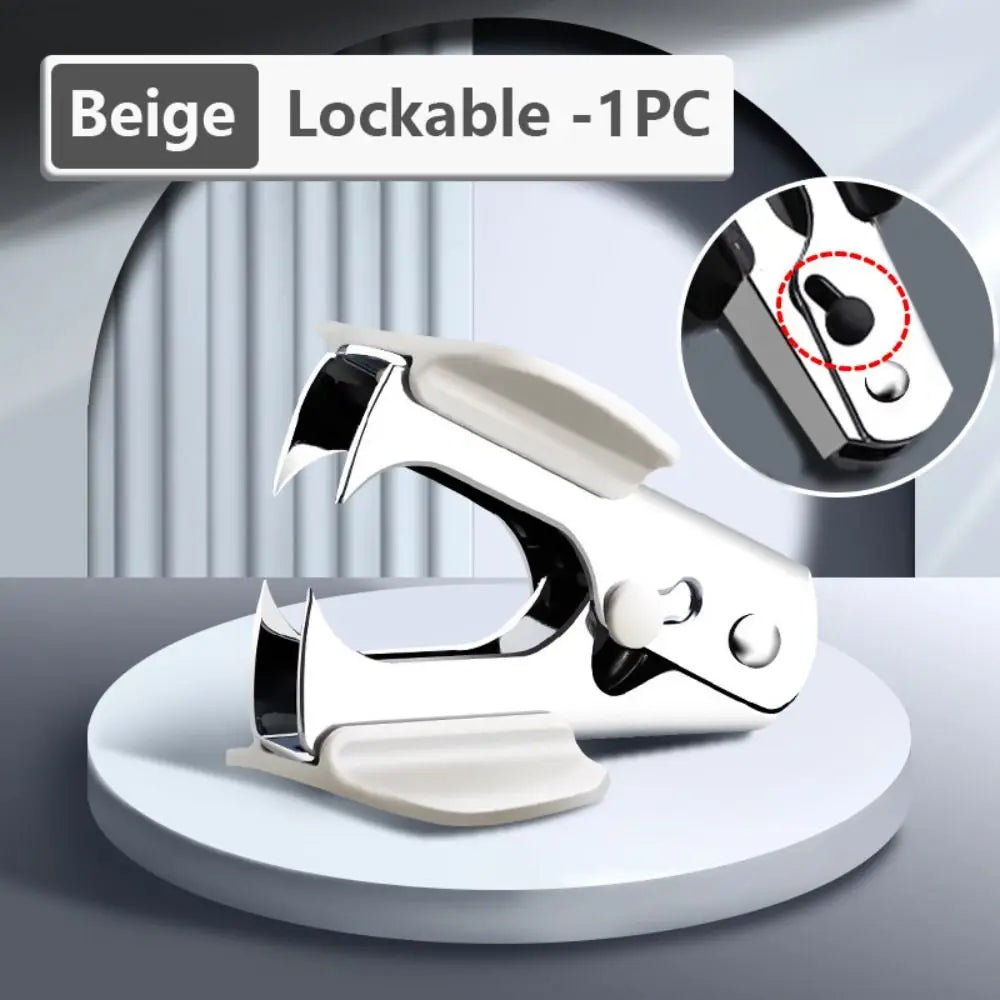 Portable Staple Remover Binding Supplies With Safe Lock Stapler Removal Machine Labor Saving Nail Out Extractor Puller Gift