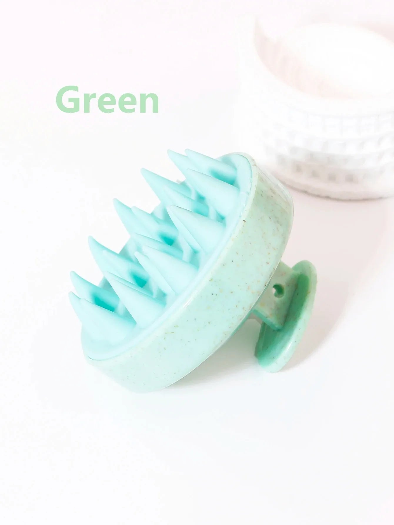 Hair wash brush, silicone scalp massage comb, soft body massage brush, beauty and hairdressing tool, shower SPA comb