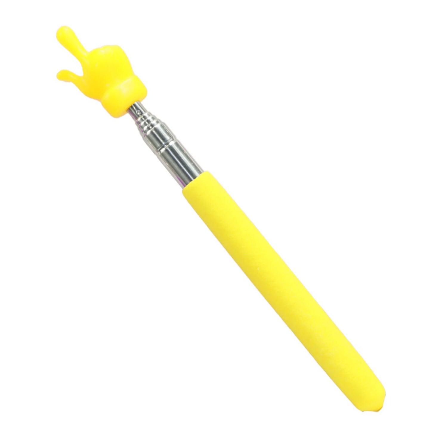 Etractable Teaching Stick Finger Design Whiteboard Pointer Handheld Presenter Finger Reading Stick Telescopic Rod Teaching Tool