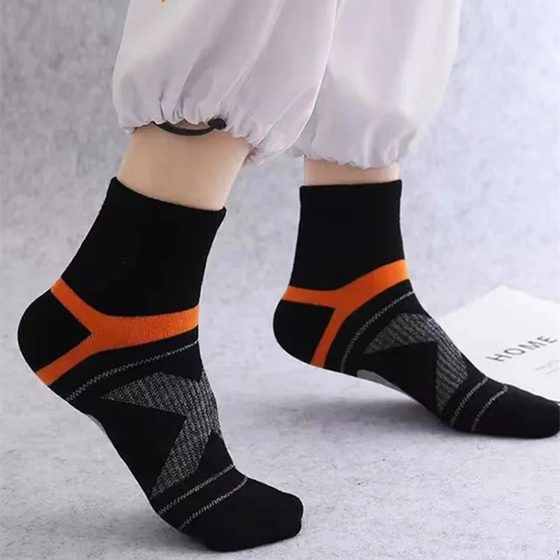 3 paires de chaussettes noires de haute qualité pour hommes, chaussettes de sport noires, décontractées, douces, pour la course à pied, d'été, absorbantes, respirantes, chaussettes masculines