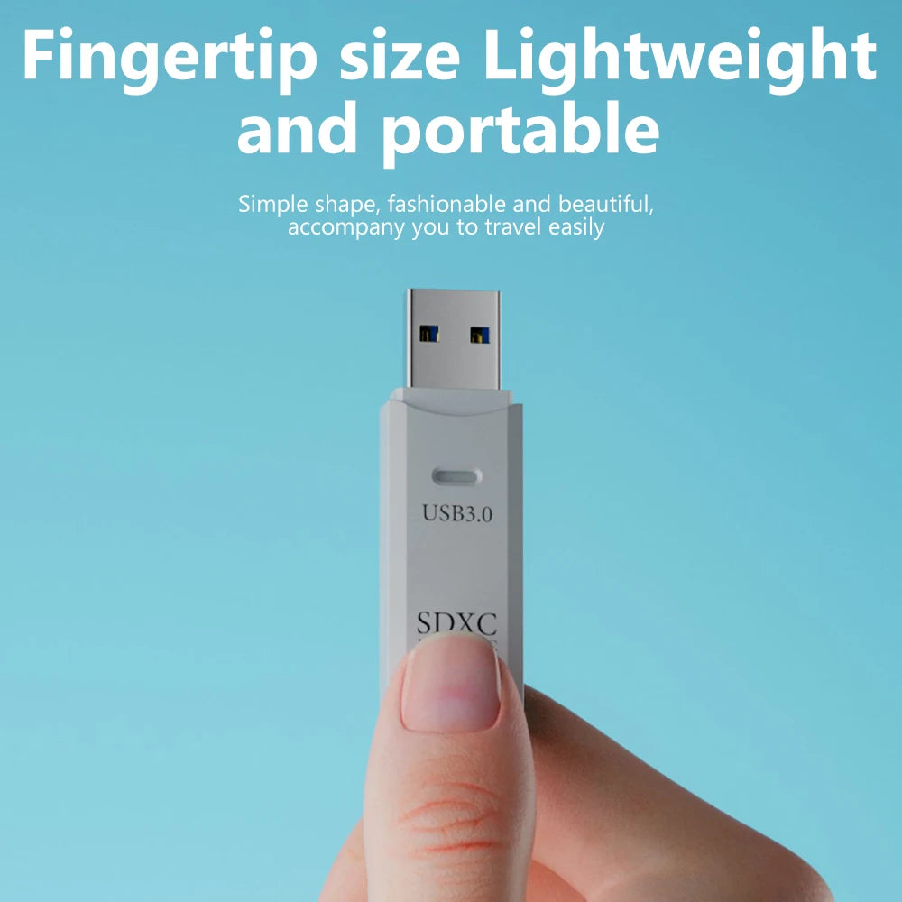 2-in-1 USB3.0/2.0 Card Reader USB3.0 To SD TF Memory Card Reader USB Flash Drive Cardreader Adapter For PC Laptops Accessories