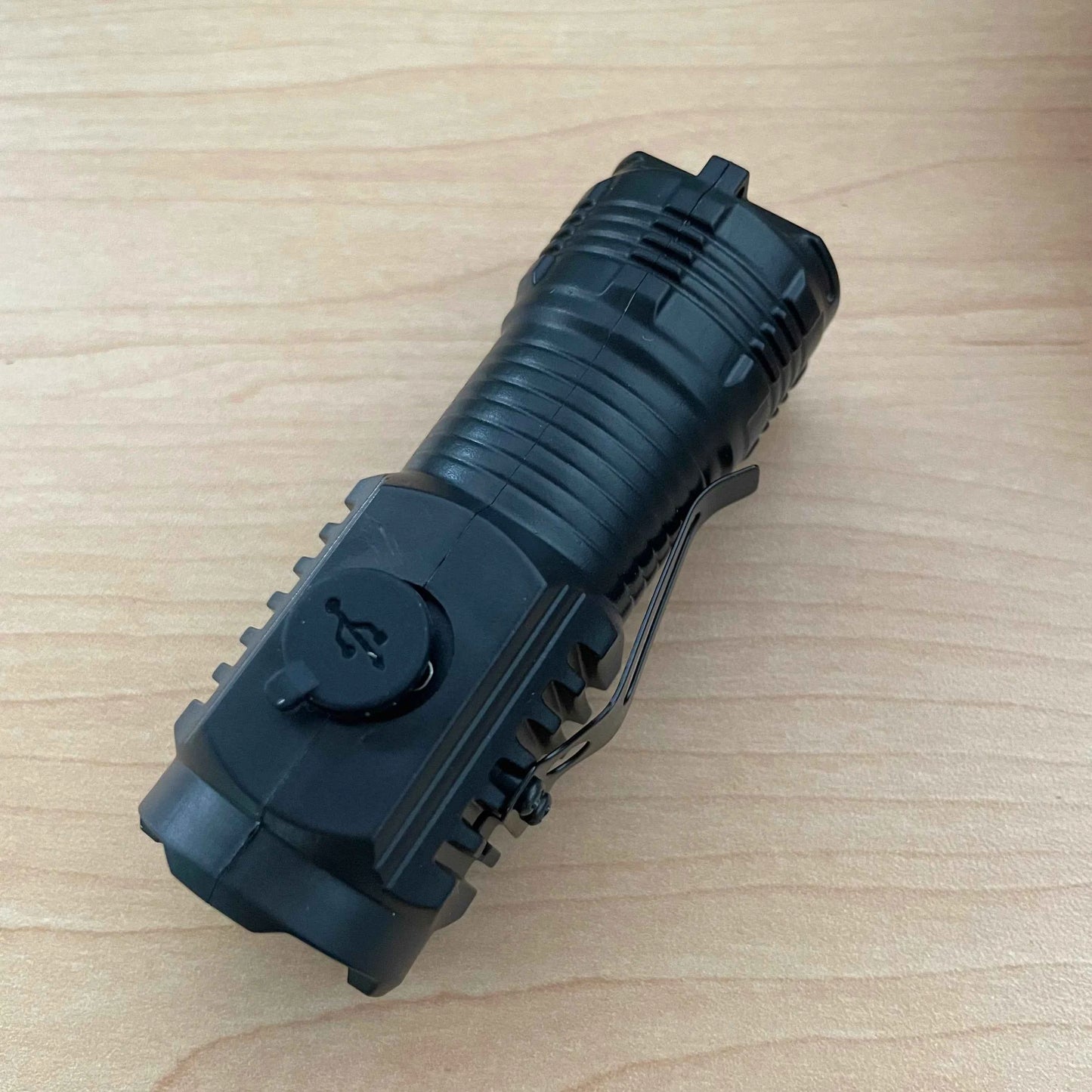 Three-eyed monster LED flashlight, a must-have for night travel, portable, high brightness, strobe lighting