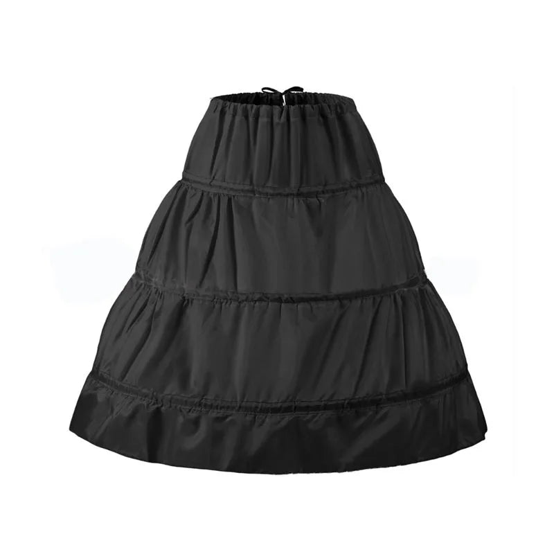 Flower Girls Petticoat Underskirt Cosplay Party Children kids Enfant Fille Lolita Ballet Tutu Skirt Enaguas Sottogonna Mini