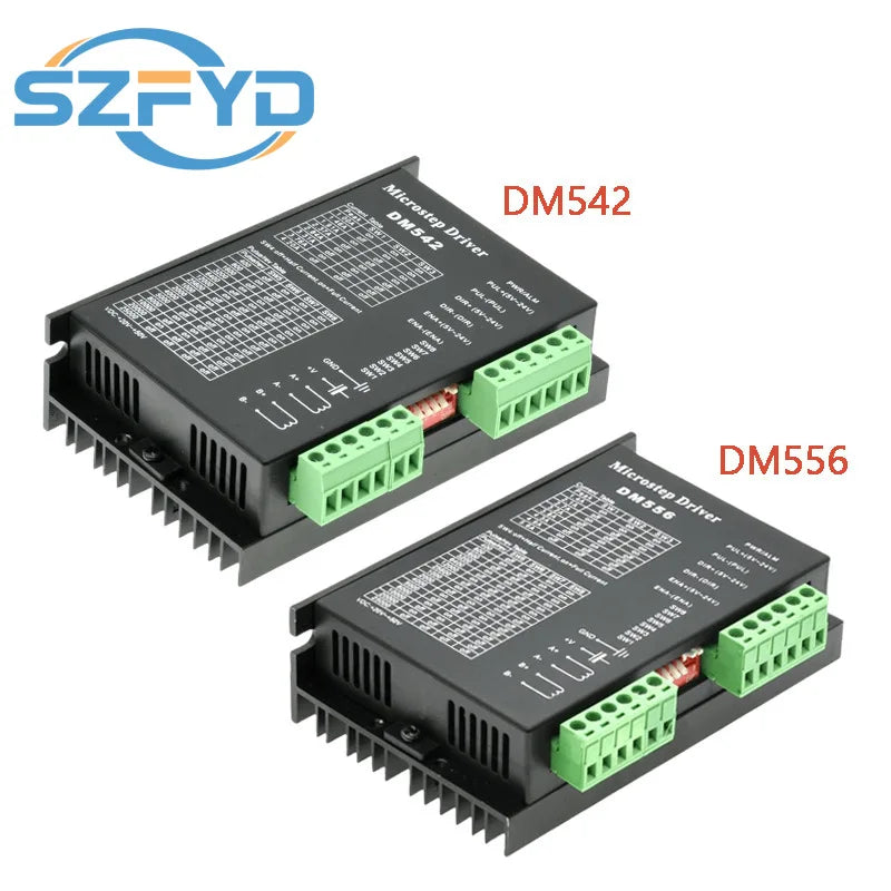 DM542/DM556 Microstep Motor Driver - For Nema17/Nema23 Stepper Motors - 20-50V DC, 1-5.6A - Shoppiline