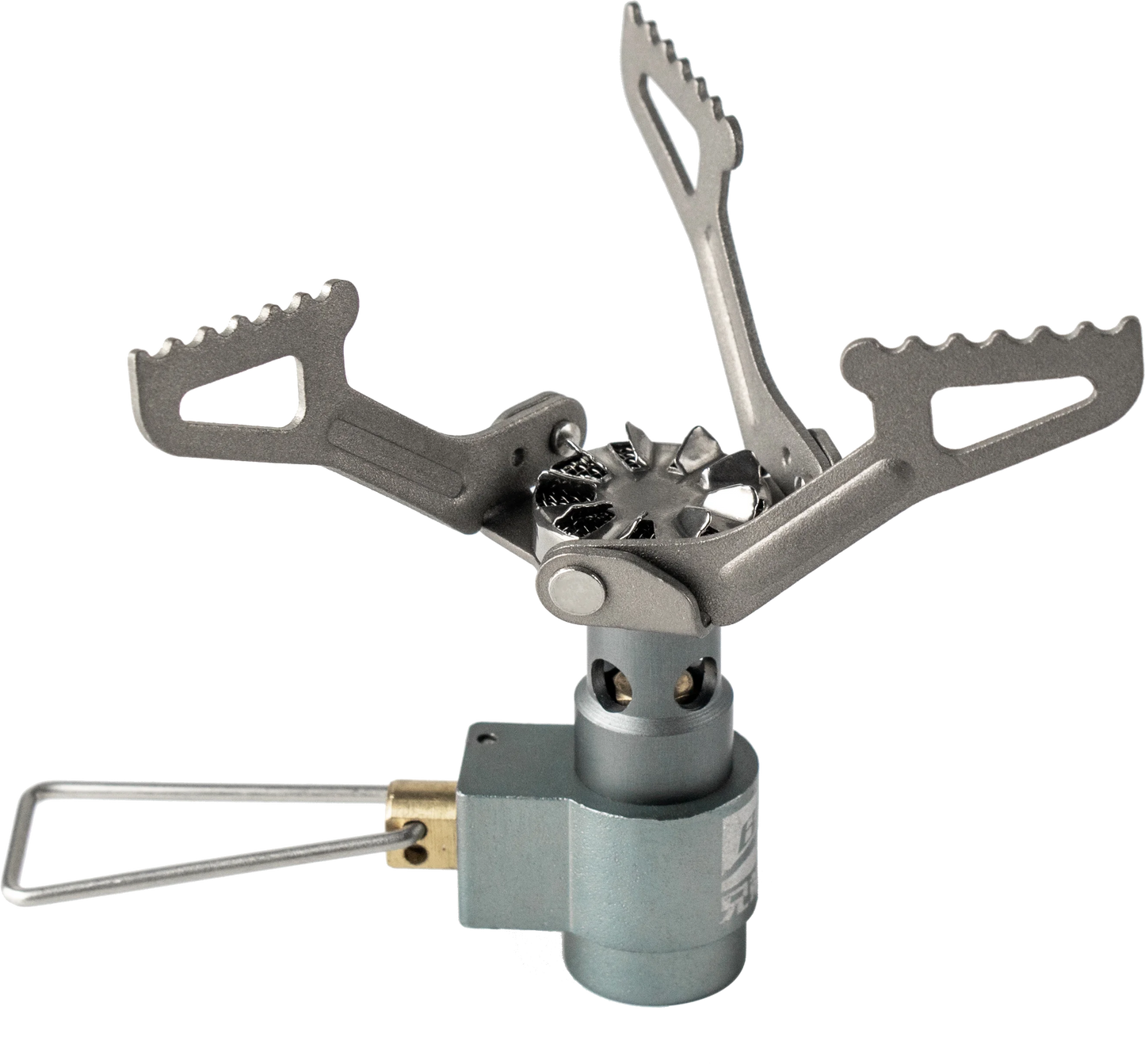 Mini réchaud à gaz de camping en titane BRS-3000T, 25g, un seul bloc, réchaud de poche pour la randonnée en extérieur, réchaud pliant portable