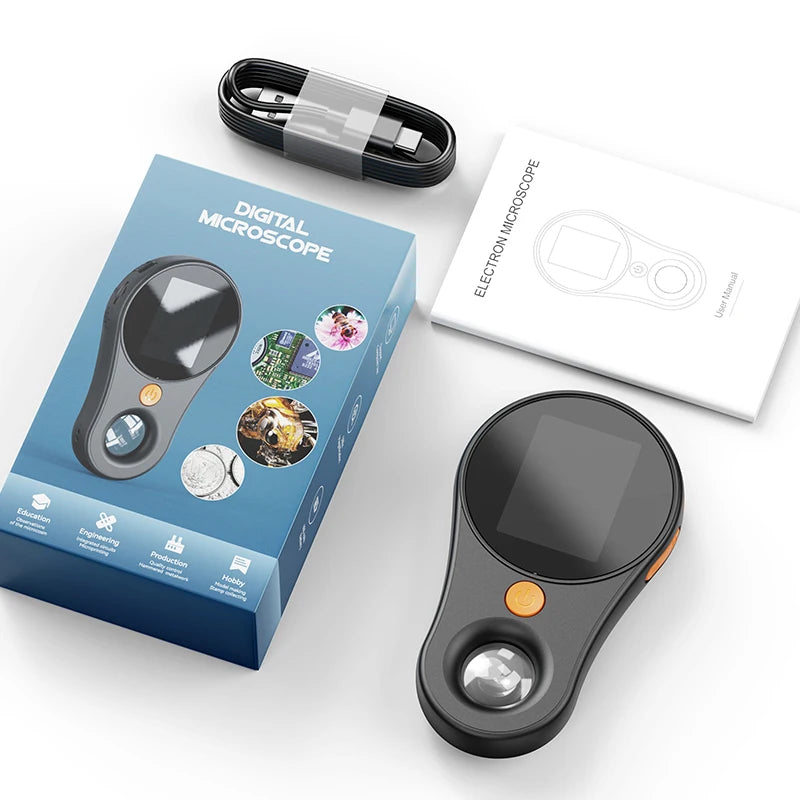 2.0inch 500X Digital Microscope 1080P Video Coin Microscopio with Magnifying Glass Wiht 8Leds for Electronics Repair Windows/Mac - Shoppiline