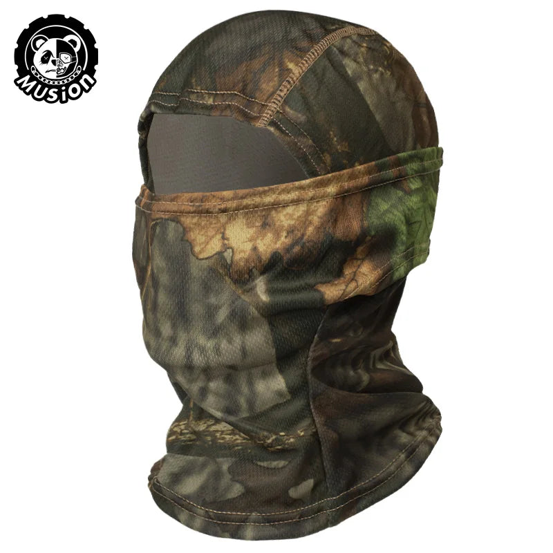 Musion Motorrad Sturmhaube Sonnenschutz Vollgesichtsmaske Atmungsaktives Mesh Airsoft Maske Sturmhaube Fahrrad Radfahren Kopfbedeckung Unde