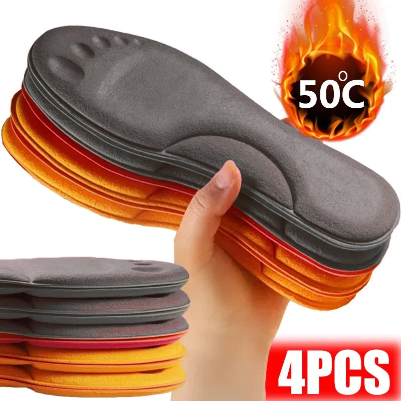 4D Massage Warme Stapel Schuhe Einlegesohlen Superweiche Latex Sportschuheinlagen für Füße Laufen Basketballschuhsohle Fußgewölbestütze Orthopädisch