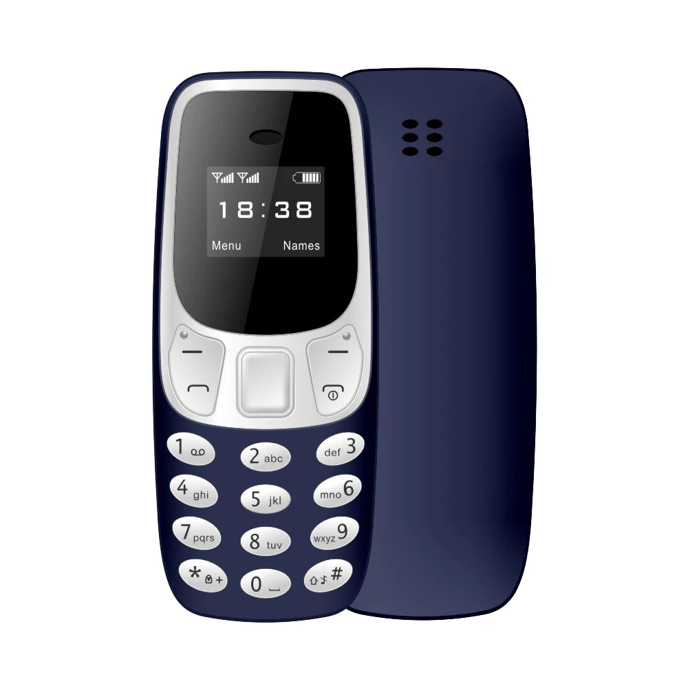 SERVO Small Mobile Phone Bluetooth Dialer Magic voice Low Radiation Telephone Call Recording 2/3 SIM GSM Unlocked Mini Cellphone - Shoppiline