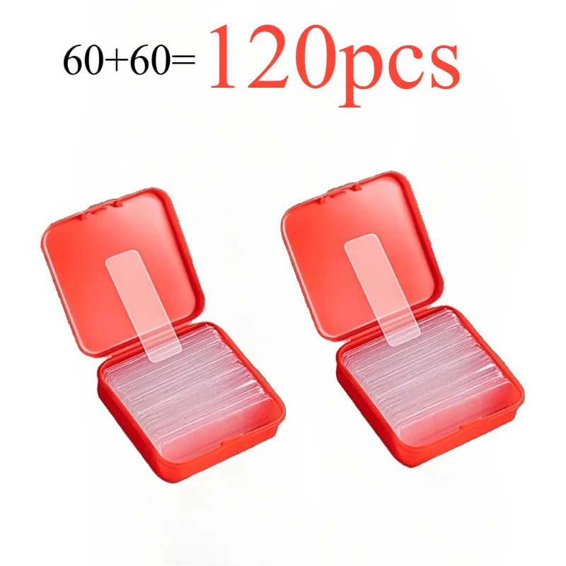 YITAPE Transparent Nano Double Sided Tape Heavy Duty Removable No Residue Adhesive Strips for Wall Picture Poster 120/240/360PCS