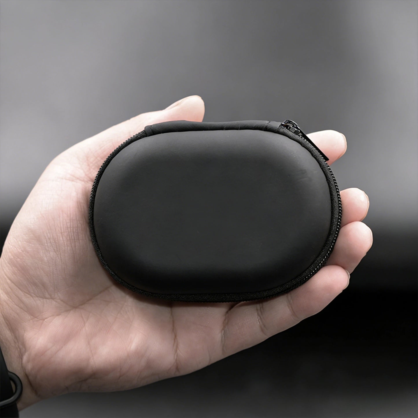 Earphone Storage Bag Square Headset Box Indoor Outdoor Travelling Earphones Storaging Case Accessories with Zipper