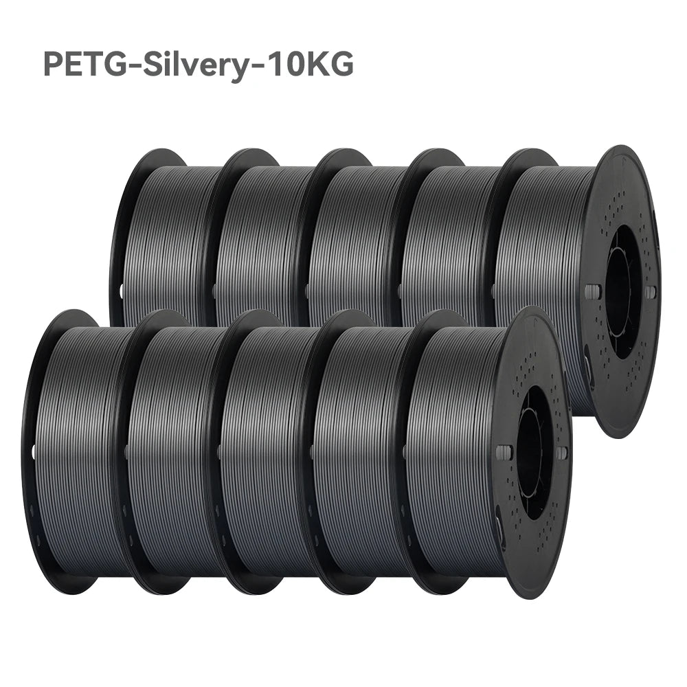 10KG 1.75mm PETG Filament Tangle-Free, High Quality 3D Printing Eco-friendly Plastic Consumables 22LBS, vacuum packaging 3D Prin