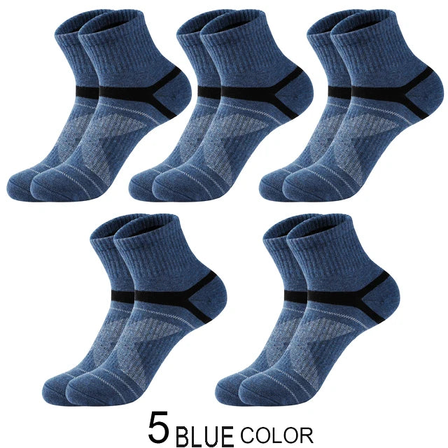 3 paires de chaussettes noires de haute qualité pour hommes, chaussettes de sport noires, décontractées, douces, pour la course à pied, d'été, absorbantes, respirantes, chaussettes masculines