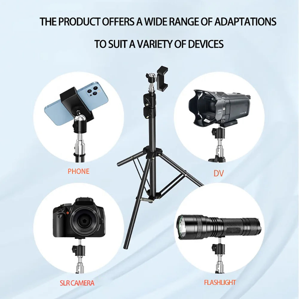 360°Adjustable Scalable Bluetooth Selfie Stick Multi-functional Phones Camera DV Holder Live Video Recording Wireless brackets - Shoppiline