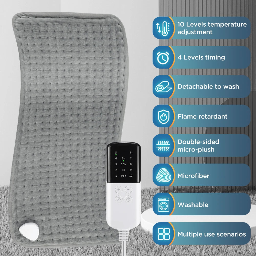 58*29CM Electric Heating Blanket Heated Mat Electro Sheet Pad for Bed Sofa Warm Winter Thermal Blankets Warmer Home Use