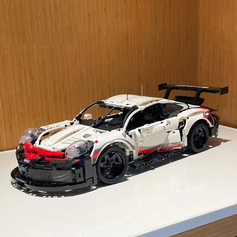 1580Pcs Technic 1:10 Scale  Classic Super Racing Car Building Blocks Assembly for Boys Home Decoration Birthday Gifts - Shoppiline