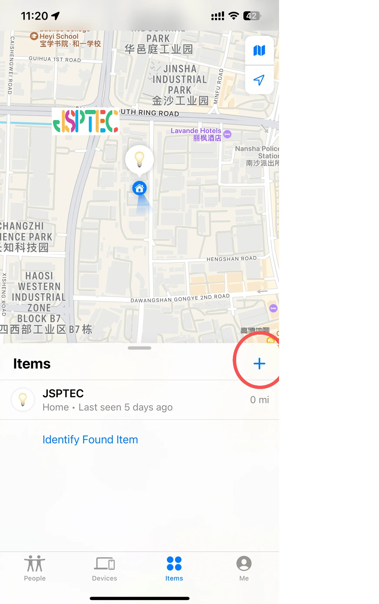 JSPTEC Airtag Bluetooth GPS Trackers IPX 5 Waterproof Sport Tracking Find My Elderly Kids Pets Available Mini Finders For IOS