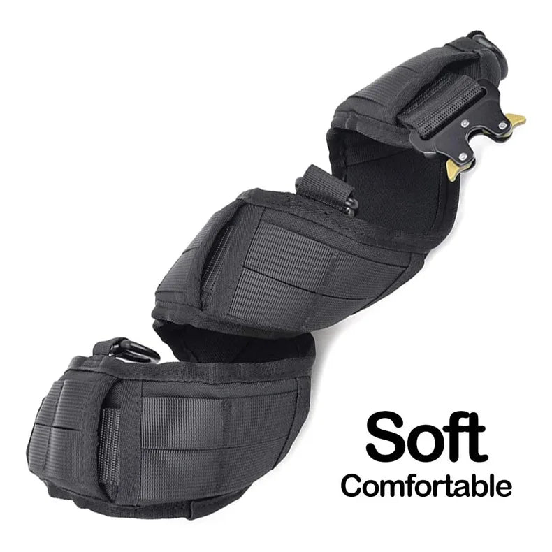 Genuine Tactical Belt Quick Release Outdoor Military Belt Metal Real Nylon Sports Accessories Men And Women Belt Set