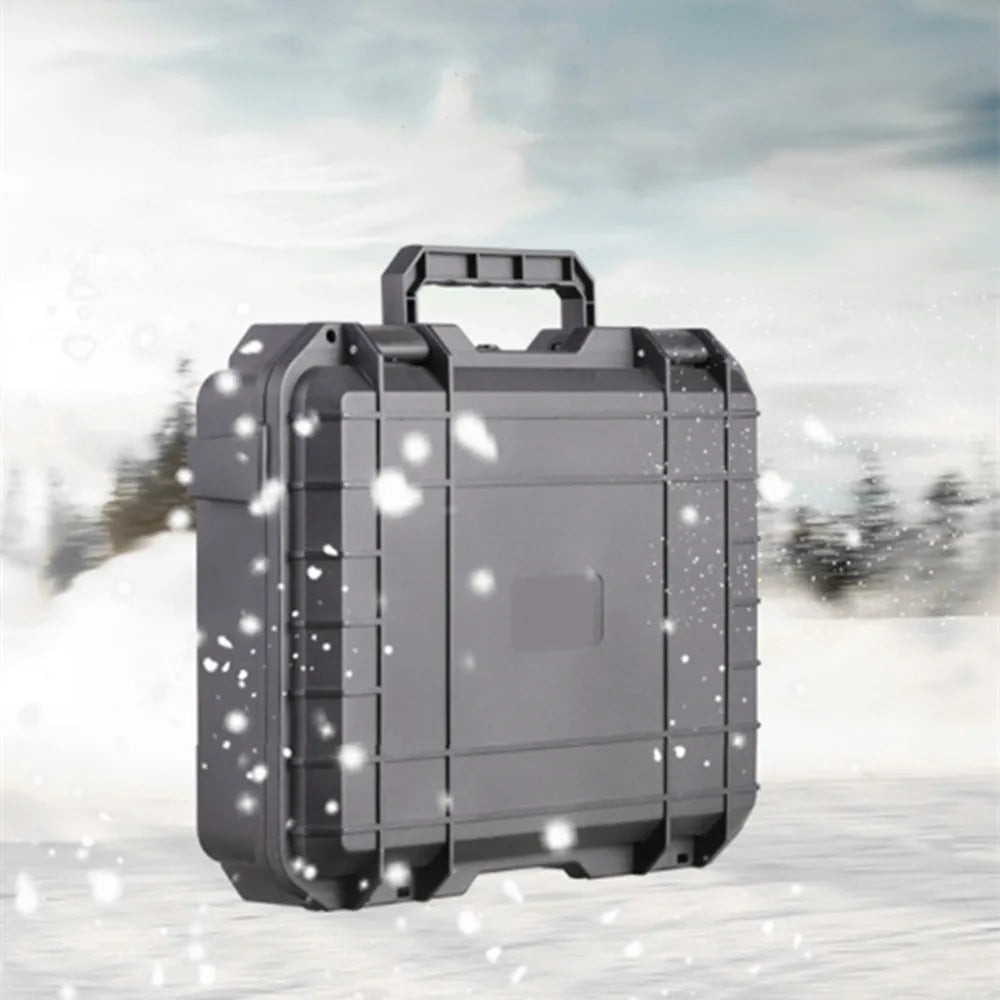 Waterproof Hard Carry Case Bag Toolbox With Pre-cut Sponge Storage Box Safety Protector Organizer Hardware Box Impact Resistant - Shoppiline
