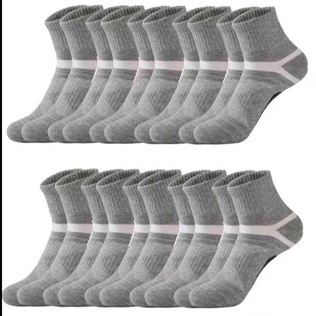 3 paires de chaussettes noires de haute qualité pour hommes, chaussettes de sport noires, décontractées, douces, pour la course à pied, d'été, absorbantes, respirantes, chaussettes masculines