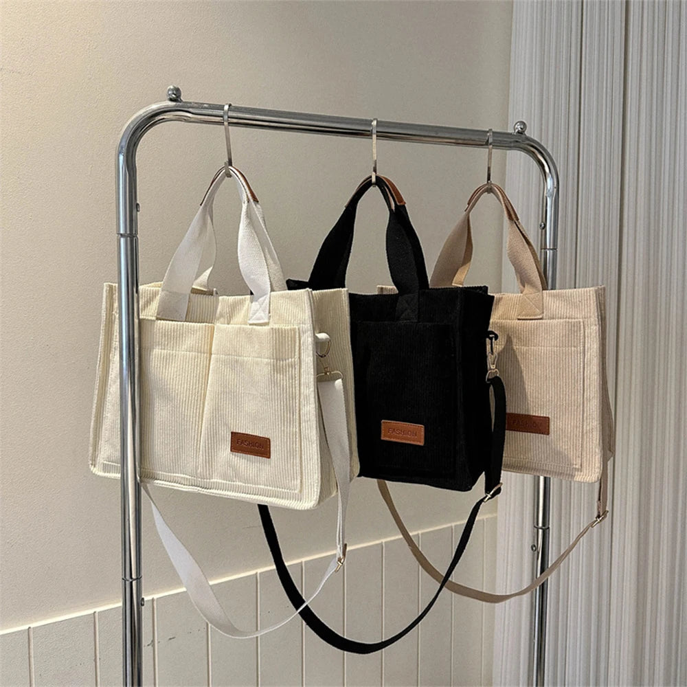 Damenhandtasche, neue modische Canvas-Umhängetasche mit großem Fassungsvermögen, Crossbody-Tasche, Pendeltasche  zwq