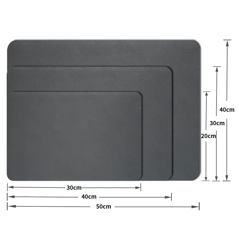 Coffee Machine Mat Kitchen Drain Mat Utensil Drying Mat Quick Drying Diatomaceous Earth Absorbent Placemat