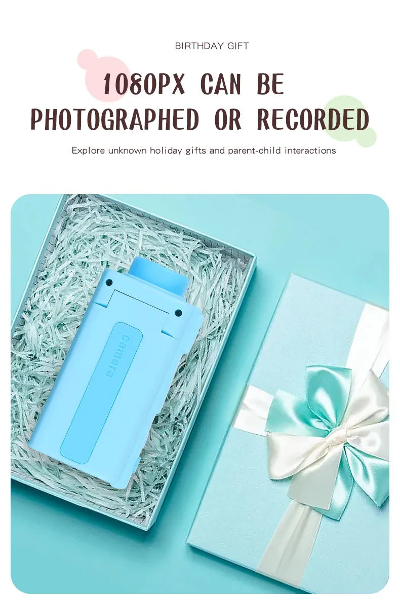 Kids Video Camcorder 1080P 20 MP High Resolution Portable Mini Digital Camera with 2.4 Inch Large Display Screen Birthday Gifts - Shoppiline