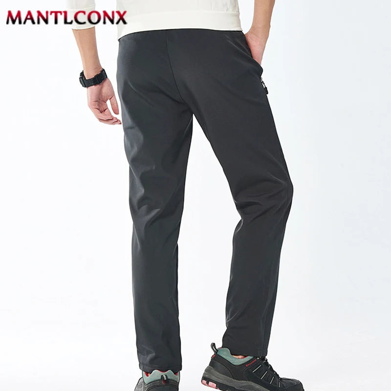 Breathable Men's Casual Pants Quick Dry Straight Elastic Waist Jogger Sweatpants Korean Classic Sport Trousers Plus Size 4XL 5XL