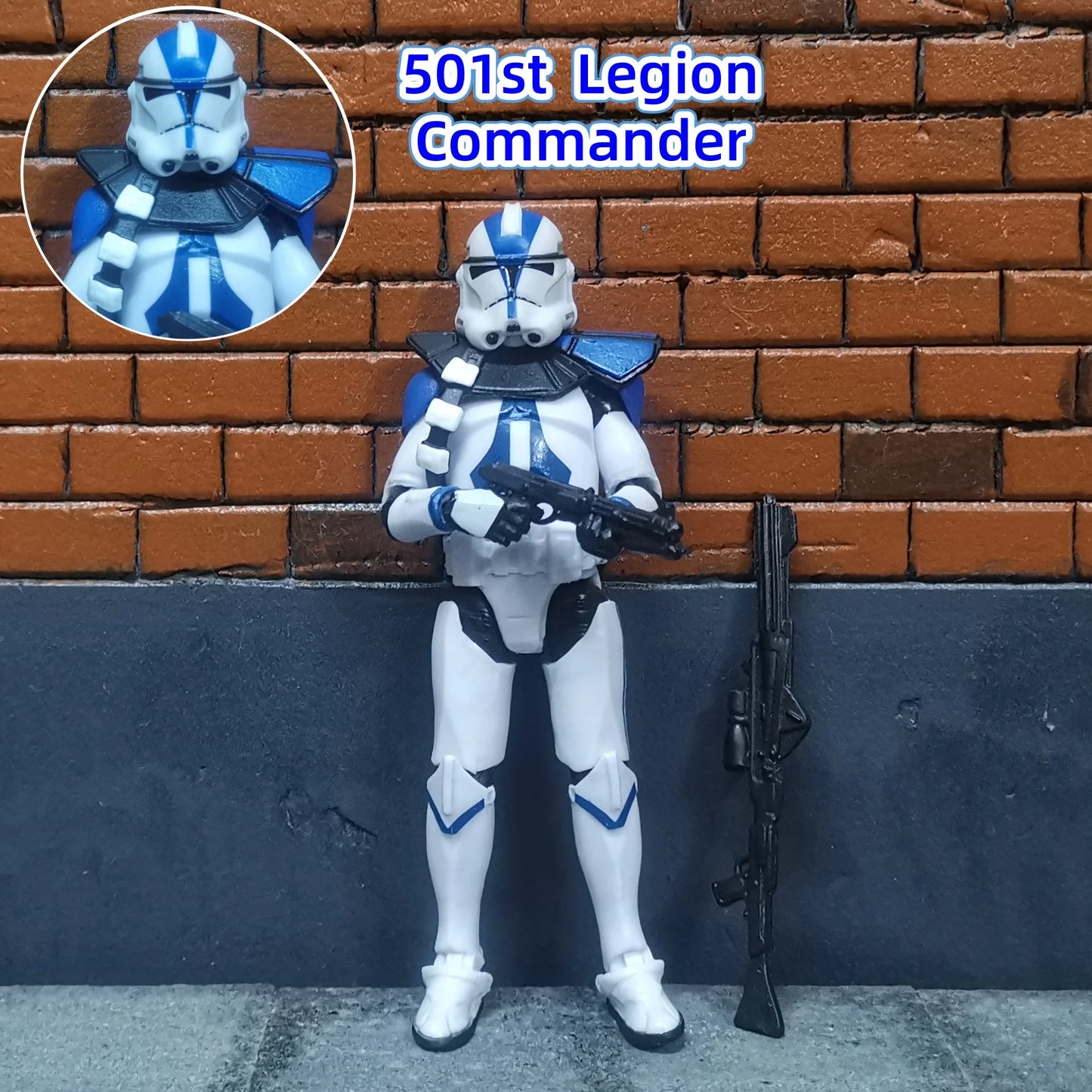 Star Wars 3.75 Inch Trooper 1/18 501st Legion Action Figure Hardcase REX Anakin Dogma Tup Toys Model Loose - Shoppiline