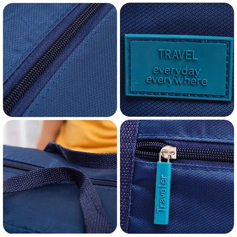 Travel Duffel Bag Lightweight Foldable Unisex Tote Carry On Luggage Weekender Overnight Stays Suitcase Organiser 20L Large Bags